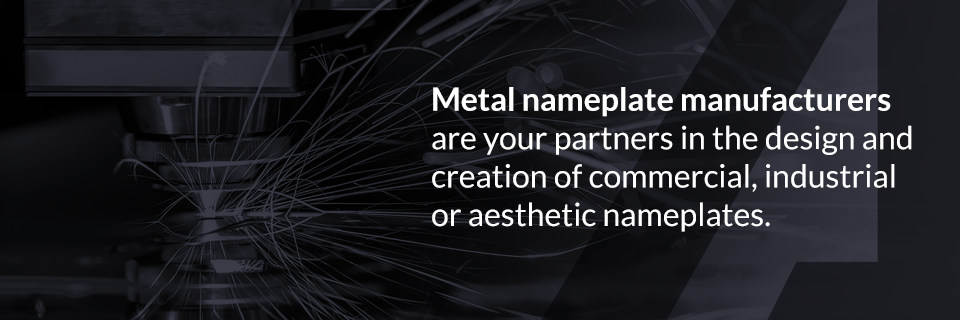 metal nameplate manufacturers