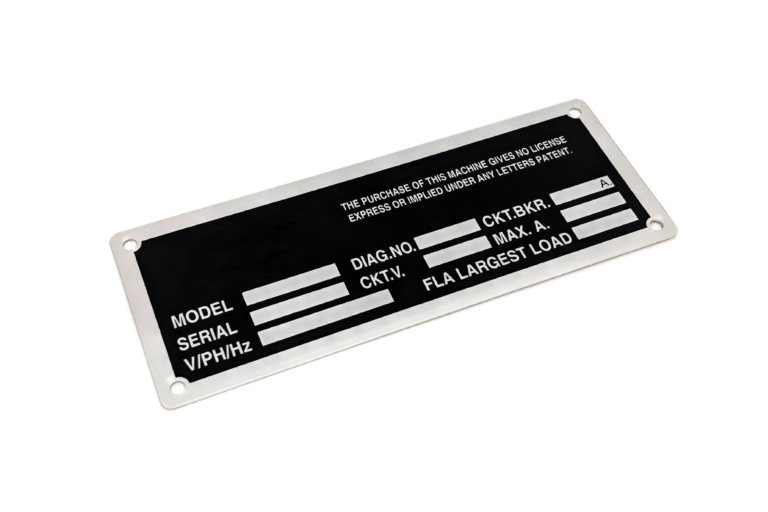 Photo Seal Aluminum Nameplates & Labels | American Nameplate